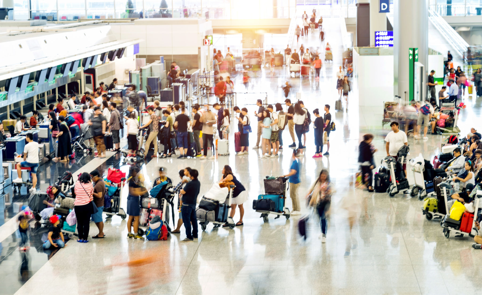 airport queue