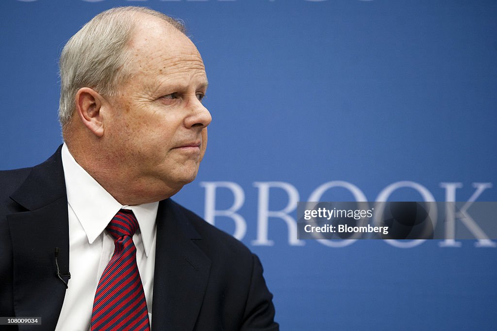 Brookings Institute CEO Panel Discussions On Strategy For U.S. Economic Growth