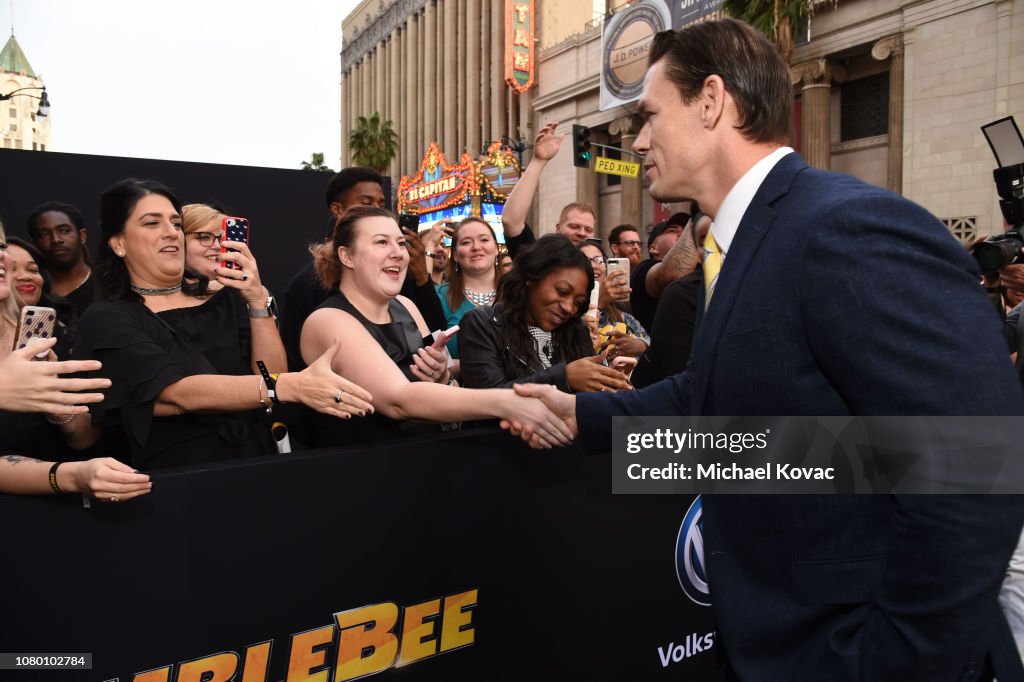 Paramount Pictures Presents The Global Premiere of 'Bumblebee'