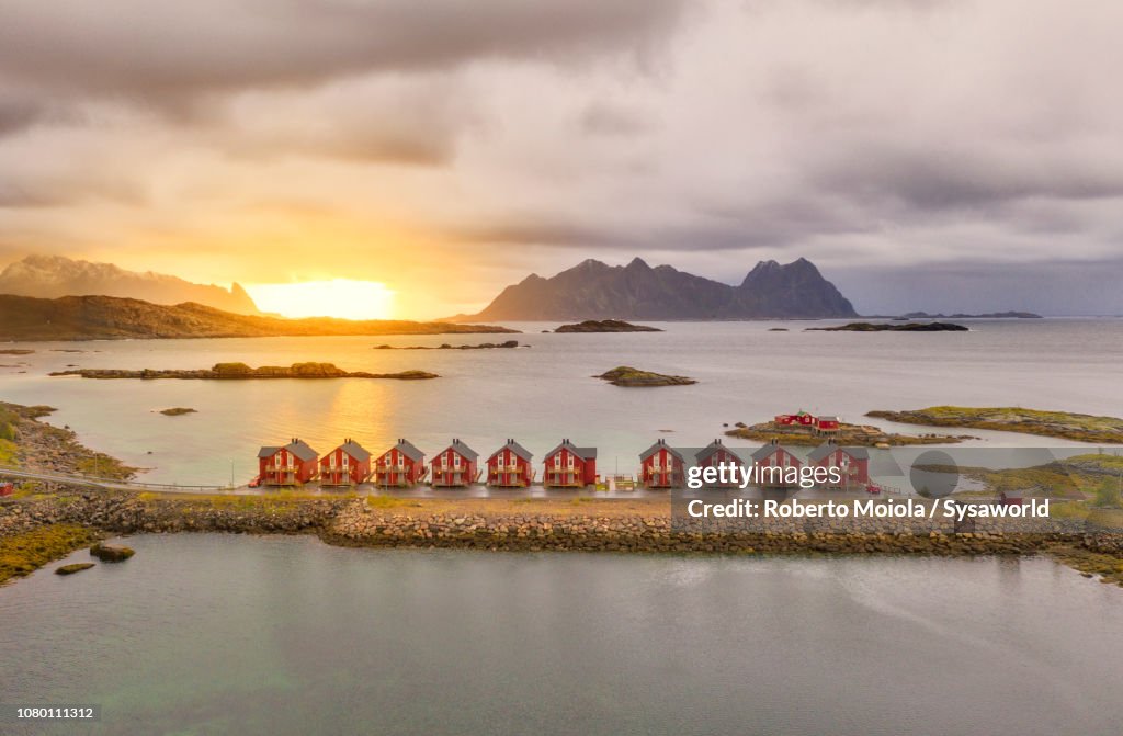Traditional Rorbu Traditional Rorbu Svolvaer Norway High-Res Stock Photo - Getty Images