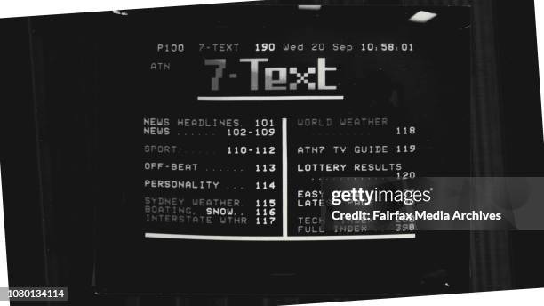 23 Teletext Stock Photos, High-Res Pictures, and Images - Getty Images