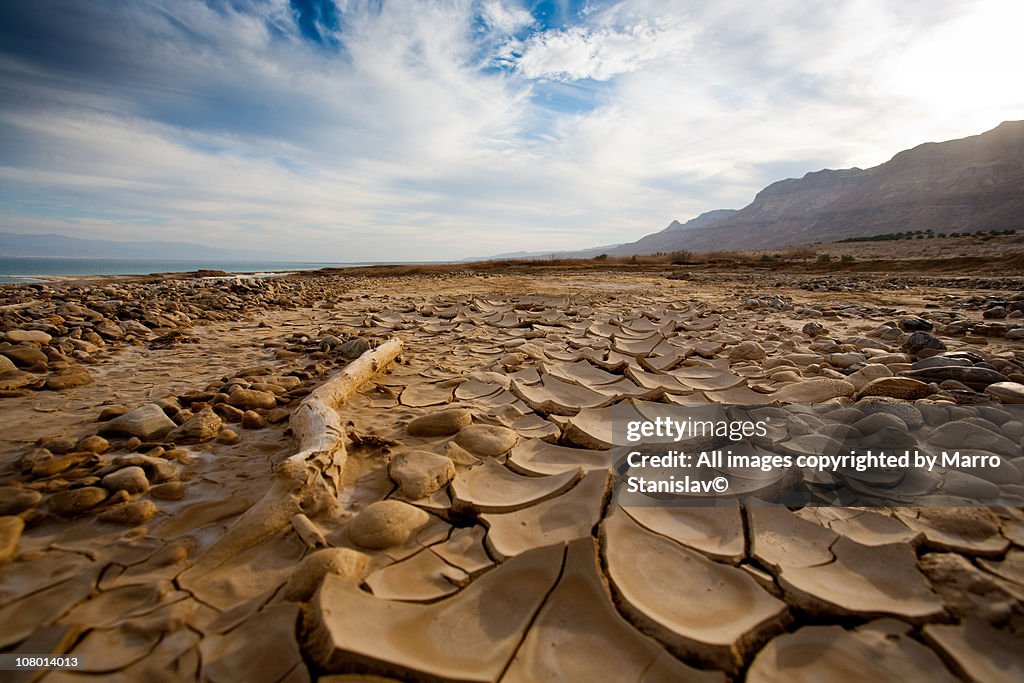 Dried lake