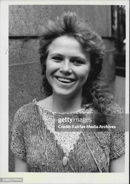 Sun Survey on Daylight Saving.Cheryl Crane, 20 of Campbelltown. February 20, 1987. .