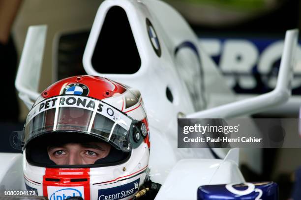 Robert Kubica, BMW Sauber F1.06, Grand Prix of Hungary, Hungaroring, 06 August 2006. Robert Kubica finished seventh in his first Formula 1 race, the...