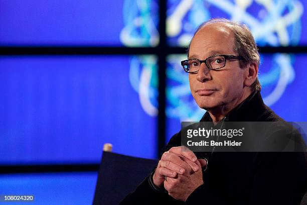 Executive Producer of "Jeopardy!" Harry Friedman attends a press conference to discuss the upcoming Man V. Machine "Jeopardy!" competition at the IBM...