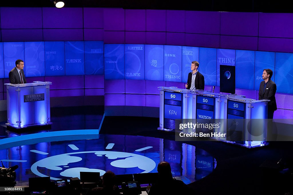 "Jeopardy!" & IBM Man V. Machine Press Conference