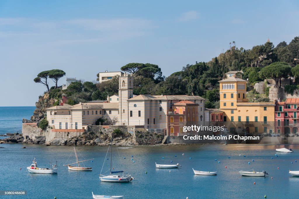 Sestri Levante, Baia del Silenzio (Bay of Silence), Liguria, Italian Riviera, Italy