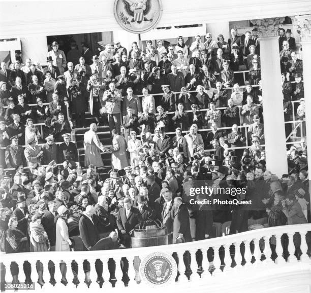 Jfk Inauguaration 554 Inauguration Of President John F Kennedy Photos & High Res Pictures ...