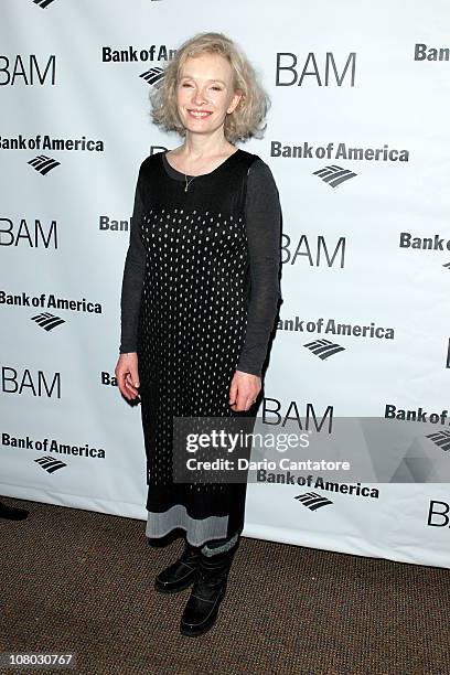 Lindsay Duncan attends the "John Gabriel Borkman" after party at the Brooklyn Academy of Music on January 13, 2011 in New York City.