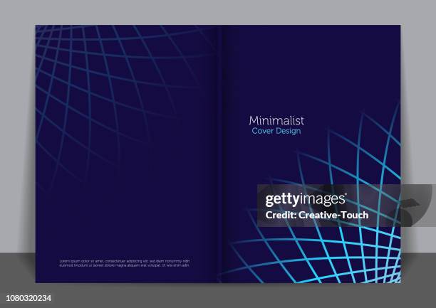 minimalist cover design - book cover stock illustrations