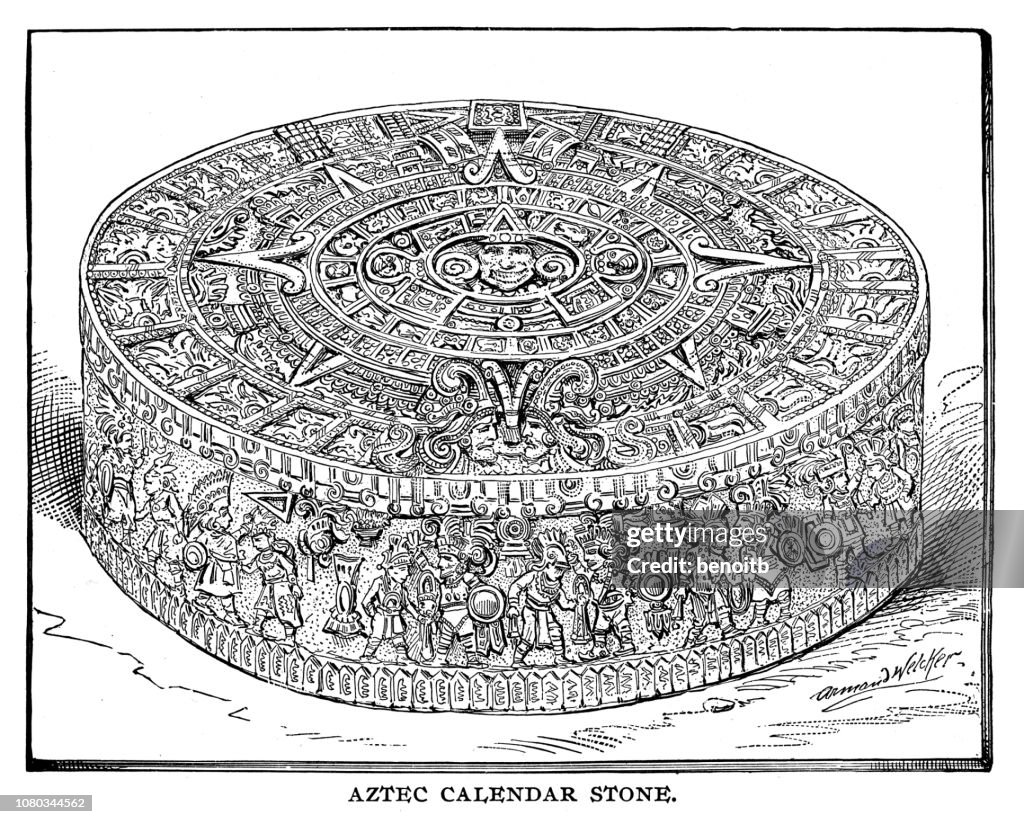 Aztec Calendar Stone