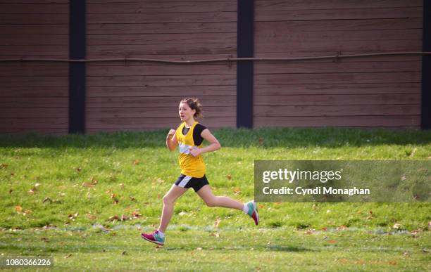 young girl running race - usa track field championships stock pictures, royalty-free photos & images