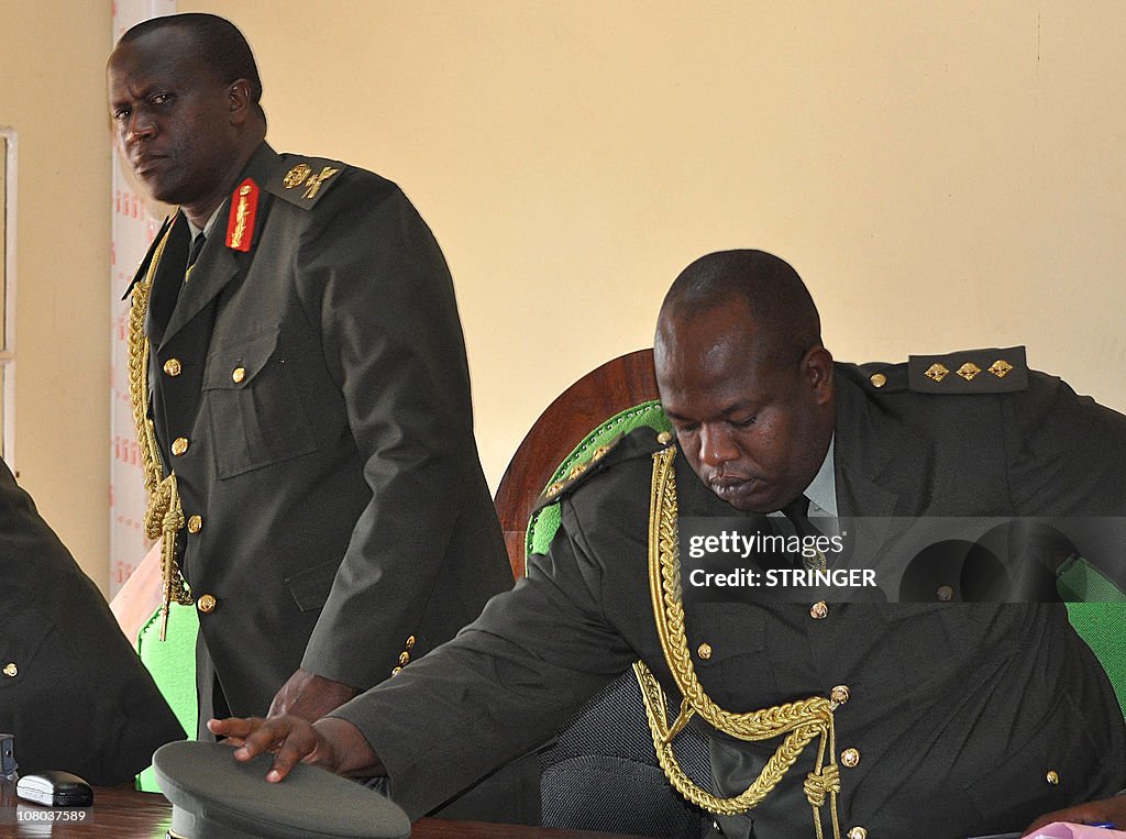 Brigadier-General in the Rwandan military, John-Peter Bagabo [L ...