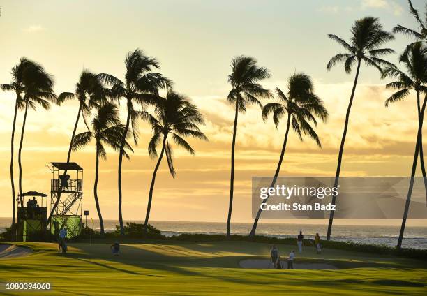 Course scenic view of the 11th hole during the first round of the Sony Open in Hawaii at Waialae Country Club on January 10, 2019 in Honolulu, Hawaii.