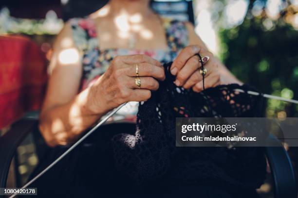 grandma and her life - serbia village stock pictures, royalty-free photos & images