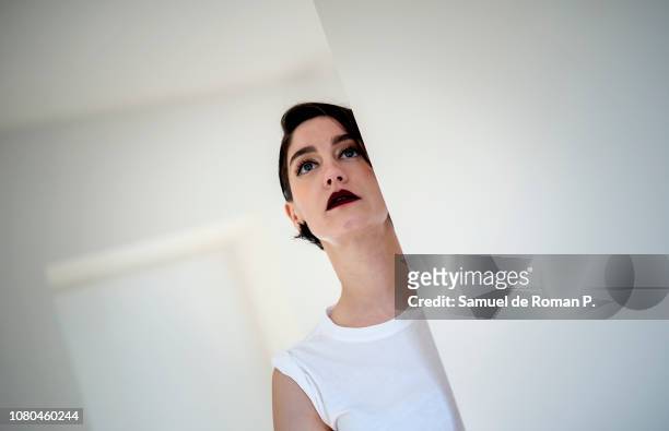 Spanish actress Ana Cela poses for a portrait session on January 10, 2019 in Madrid, Spain.