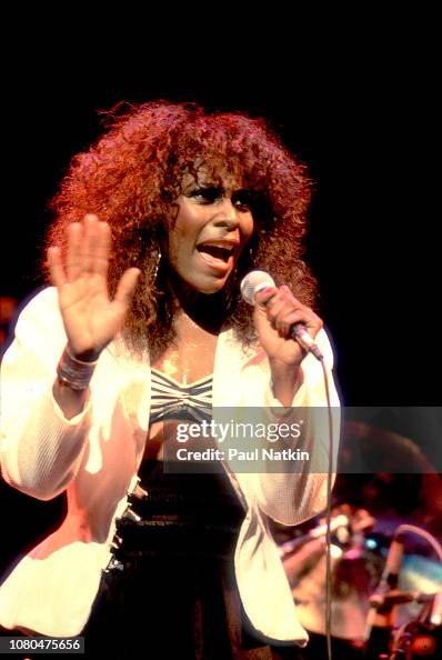 Singer Brenda Russell performs on stage at the Poplar Creek Music ...