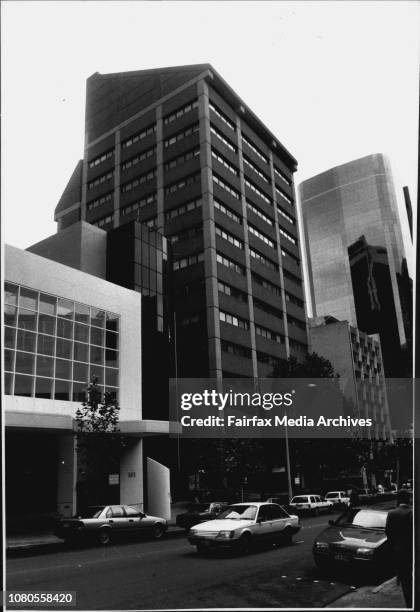 Walker St. North Sydney of occidental house. March 16, 1989. .