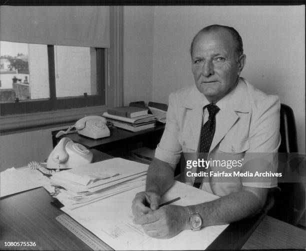 Fred Miller M.P., at his office in Paddington."I've lived in Surry Hills all my life, I know what goes on around here."Fred Miller, the State Labor...
