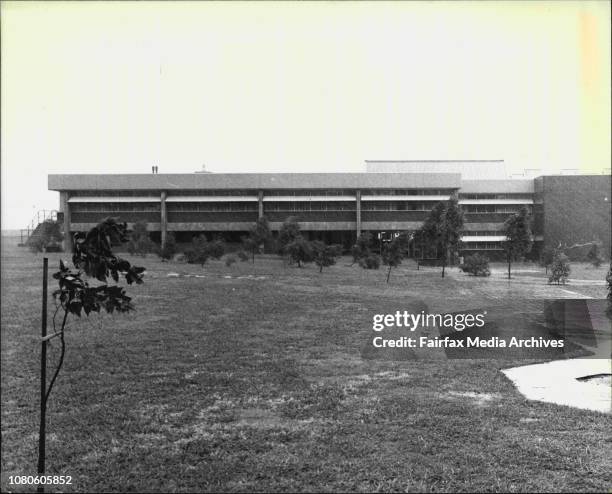 Exterior pics of the Melperra College of Advanced Eduction at Bullecourt Ave, Milperra. March 18, 1978. .