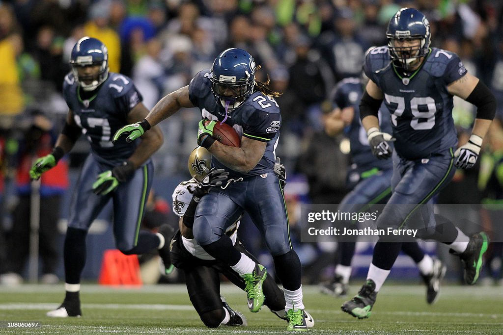 Wild Card Playoffs - New Orleans Saints v Seattle Seahawks