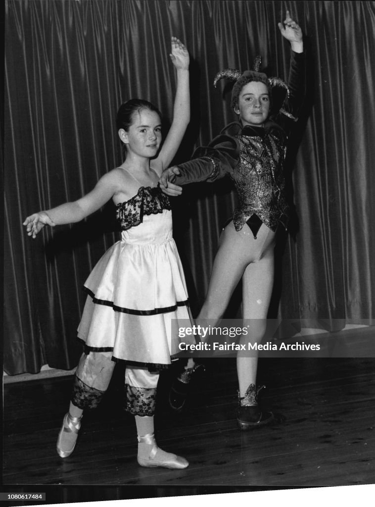 Martin Lewis 13, with his sister Jillian Rebecca Lewis, 10years.Ballet Dancer Martin Lewis, 13, of Malabar, who won the Alan Newport Scholarship for boys 15 year and under in the Sydney Eisteddfod.Martin Lewis doesn't dare *****, other boys he's a ballet