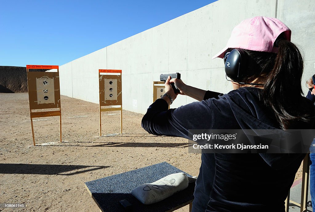 Gun Show Held At Pima County Fairgrounds