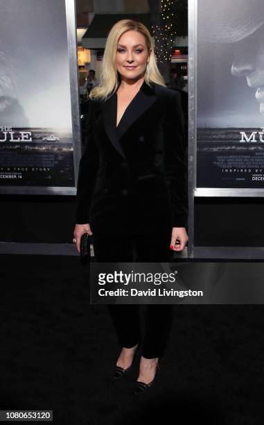 Elisabeth Rohm attends Warner Bros. Pictures World Premiere of "The Mule" at Regency Village Theatre on December 10, 2018 in Westwood, California.