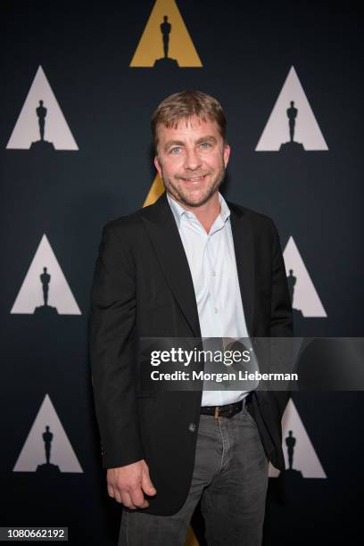 Peter Billingsley arrives at the Academy Of Motion Picture Arts And Sciences 35th Anniversary Screening Of "A Christmas Story" at Samuel Goldwyn...