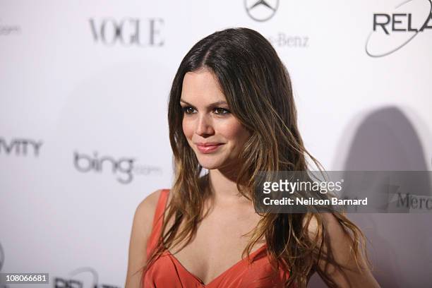 Actress Rachel Bilson attends the Art Of Elysium "Heaven" Gala 2011 at The California Science Center Exposition Park on January 15, 2011 in Los...