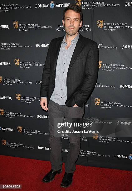 Actor Ben Affleck attends BAFTA Los Angeles' 17th annual awards season tea party at The Four Seasons Hotel on January 15, 2011 in Beverly Hills,...
