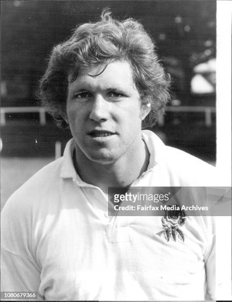 Irish Rugby Union Team.F. Slattery. May 25, 1979. .