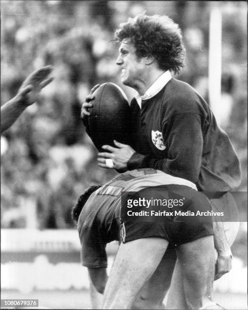 Fergus Slattery - Ireland.Pics taken at the SCG of 2nd Test match Rugby Union match between Ireland vs Australia. June 16, 1979. .
