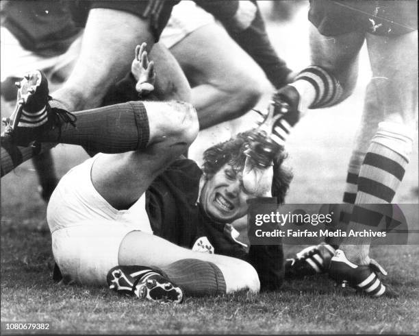 Fergus Slattery - Ireland.Pics taken at the SCG of 2nd Test match Rugby Union match between Ireland vs Australia. June 16, 1979. .