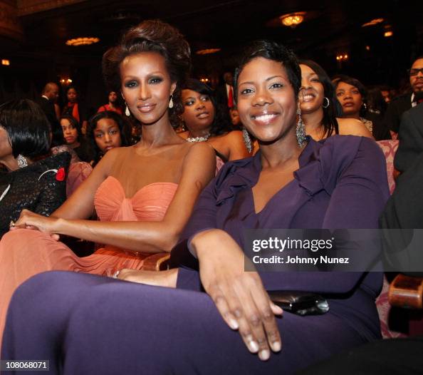 Supermodel Iman and her daughter Zulekha Haywood attend the 4th ...