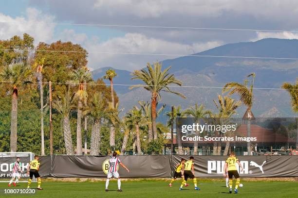 General view during the Club Friendly match between Borussia Dortmund v Willem II at the Ciudad Deportiva La Dama de Noche on January 11, 2019 in...