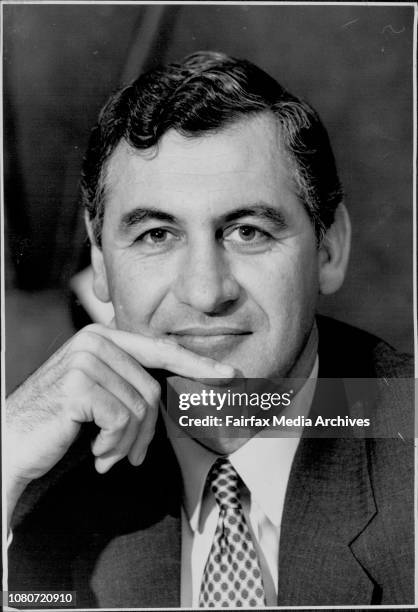 Struggle For Leadership Of The NSW National Party -- MP George Souris . May 18, 1993. .