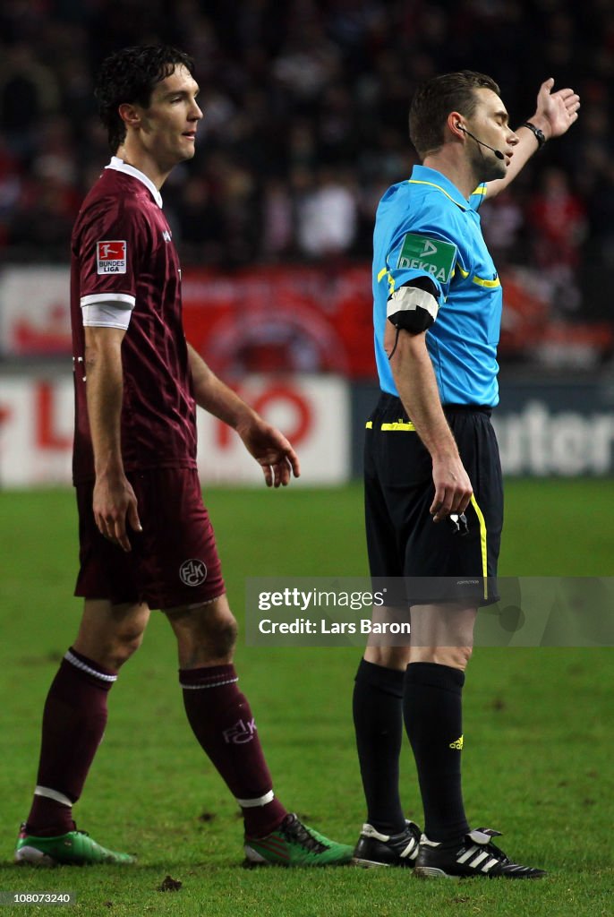1. FC Kaiserslautern v 1. FC Koeln - Bundesliga