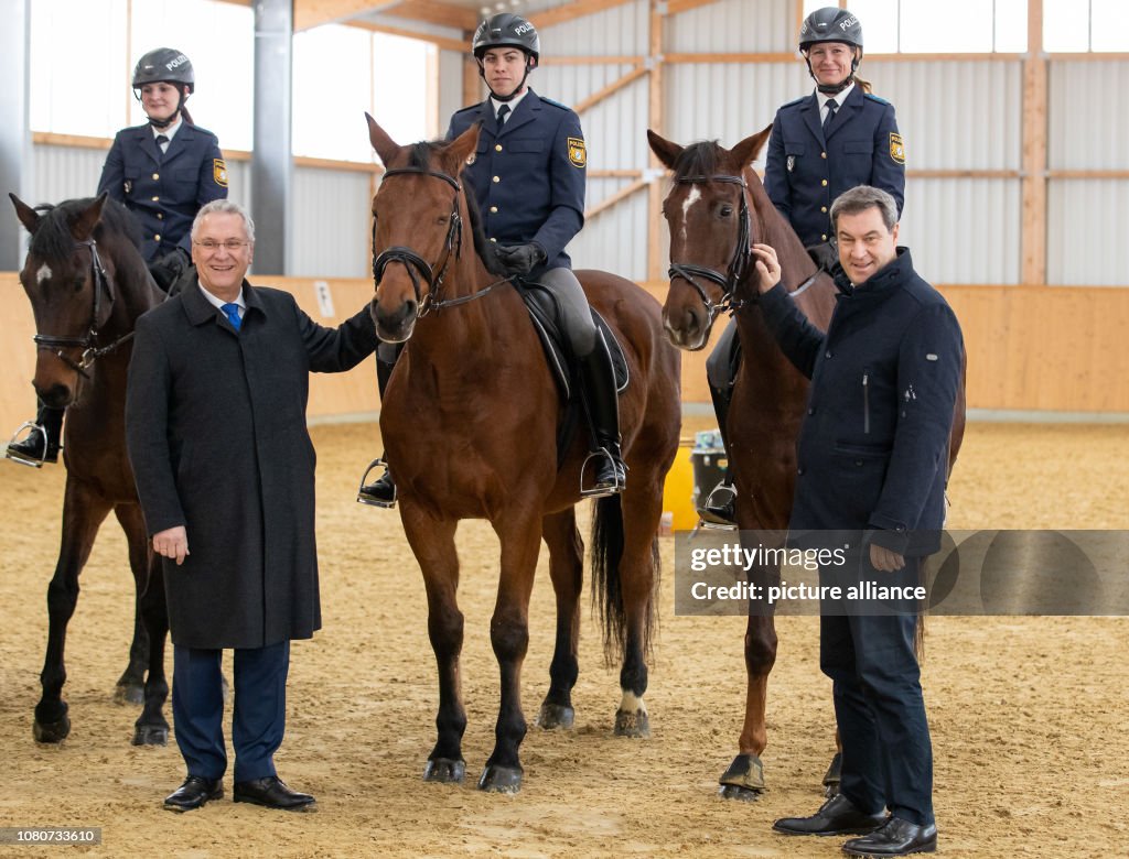Expansion of Bavarian police equestrian squadrons