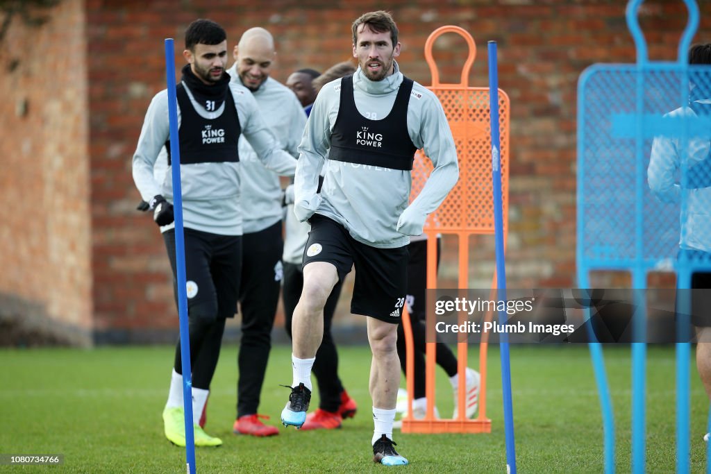 Leicester City Training and Press Conference