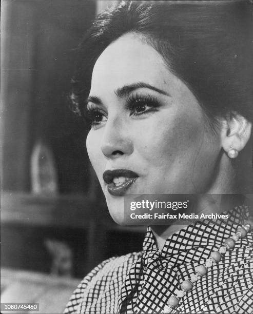 Madame Ratna-Sari Dewi Sukarno at the conference.Wife of the Late President of Indonesia, Madame Ratna-Sara Dewi Sukarno who is visiting Australia at...