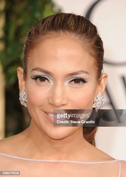 Jennifer Lopez arrives at the 68th Annual Golden Globe Awards held at The Beverly Hilton hotel on January 16, 2011 in Beverly Hills, California.