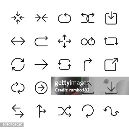 Pijlpictogrammen. Bewerkbare beroerte. Pixel Perfect. Voor mobiel en Web. Pijlpictogrammen. Bewerkbare beroerte. Pixel Perfect. Voor mobiel en Web.