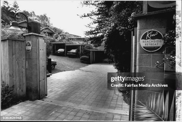 The Entrance By Election -- "Kim's" at Toowoon Bay. The scene of many a politician staying for the period. January 14, 1992. .