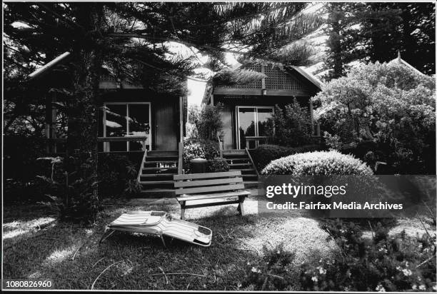 The Entrance By Election -- "Kim's" at Toowoon Bay. The scene of many a politician staying for the period. January 14, 1992. .