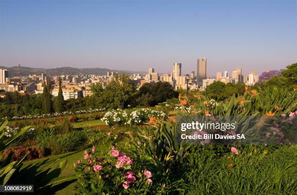 view of pretoria, from the union buildings - pretoria fotografías e imágenes de stock