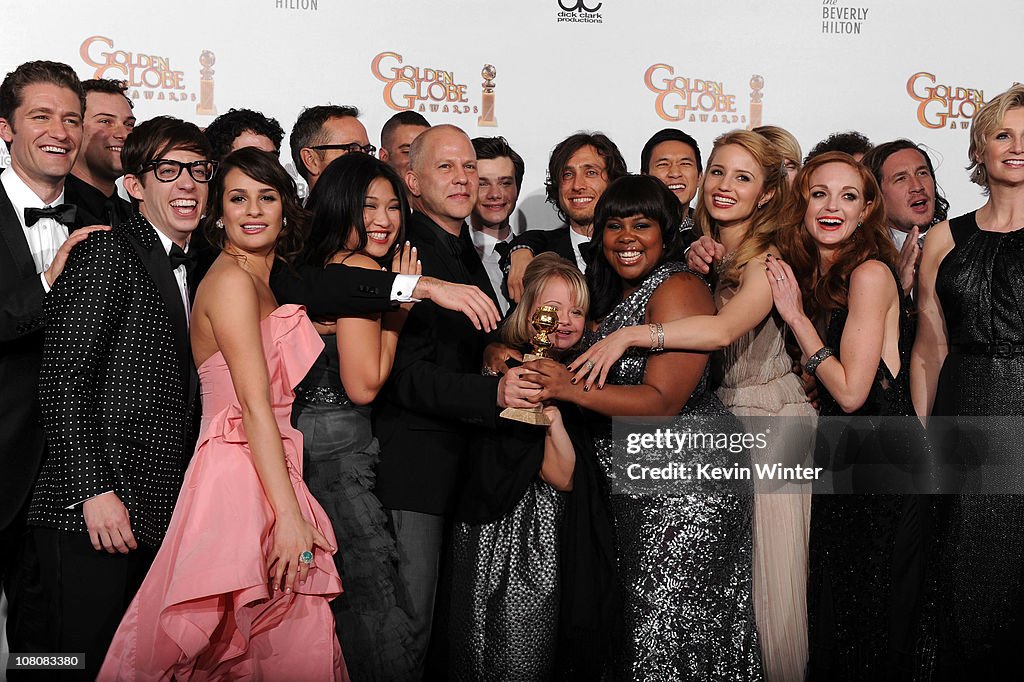 68th Annual Golden Globe Awards - Press Room