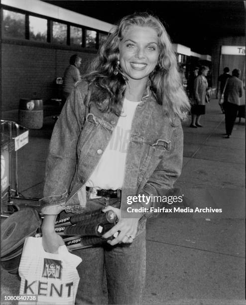 Alexandra King, who's mother was born in Adelaide.She made a film recently named "The Skin" with Bert Lancaster. April 29, 1982. .