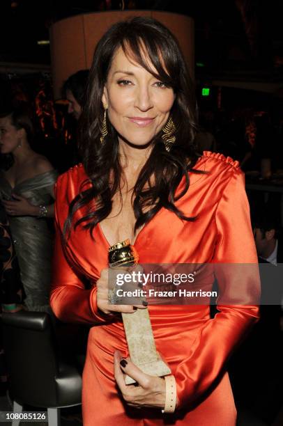 Actress Katey Sagal attends Relativity Media and The Weinstein Company's 2011 Golden Globe Awards After Party presented by Marie Claire held at The...