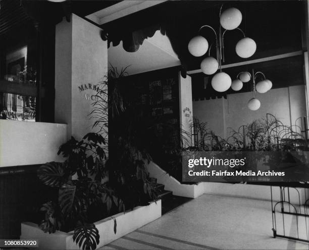 Exterior and front Lobby of Marble Arch, York St. City.Marble Arch, an office building in York Street, was built in 1970 and was recently converted...